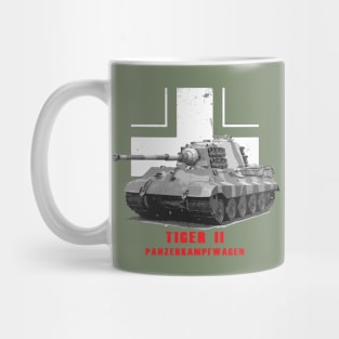 Panzerkampfwagen Tiger II Military Tank WW2 Mug